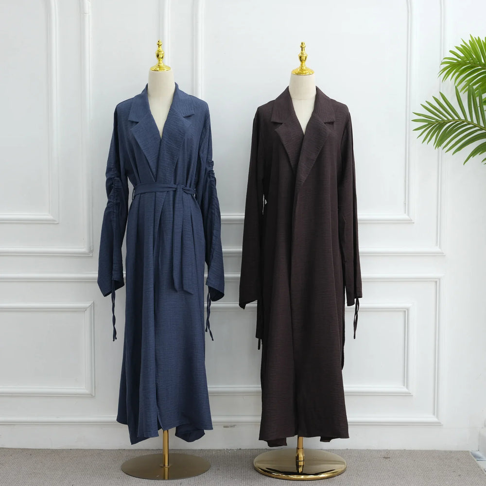Modest Muslim Dresses for Women Cardigan Kimono Jalabiya 2026 Eid Kebaya Ramadan Dubai Open Abaya Islam Clothing Kaftan Caftan